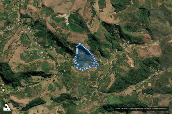 Imagem de satélite de Boa Esperança - Parte 2 em Espera Feliz - MG