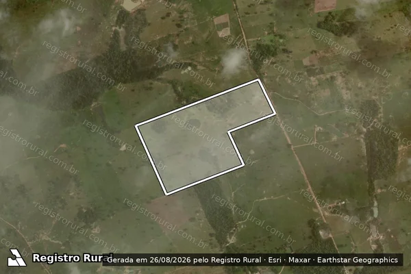 Imagem de satélite de LOTE 21-A1, GLEBA 09, SETOR PROSPERIDADE - Parte 1 em Cacoal - RO