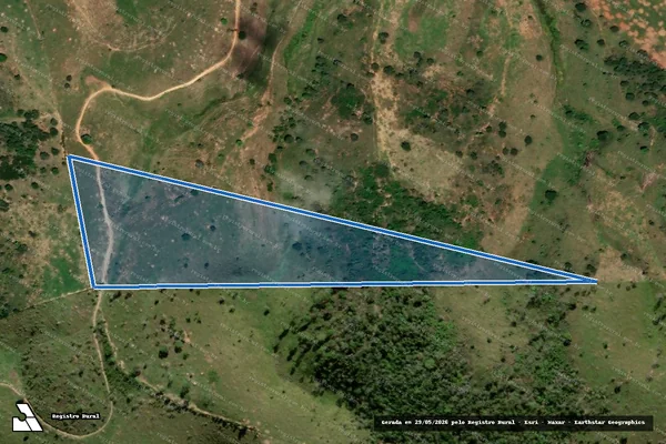 Imagem de satélite de FAZENDA BOA NOVA - 001 em Itanhém - BA