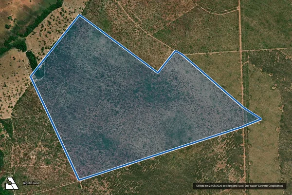 Imagem de satélite de Fazenda Três Barras em Estreito - MA