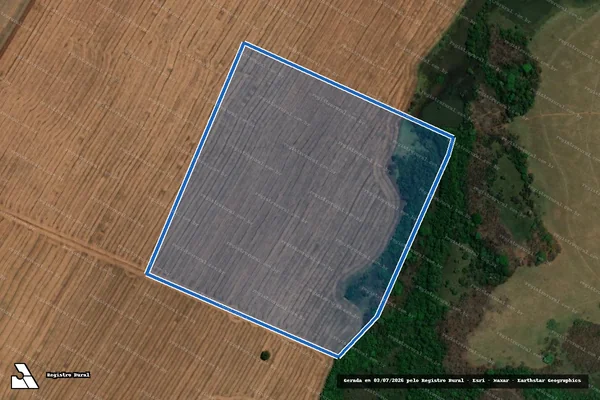 Imagem de satélite de Fazenda São Francisco - Parte 2 em Bom Jesus de Goiás - GO