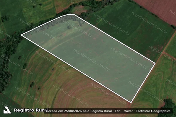 Imagem de satélite de LOTE 42 - 001 em Maringá - PR