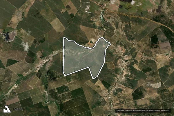 Imagem de satélite de Fazenda Coagro Curvel V TB - Parcela 1 em Taiobeiras - MG