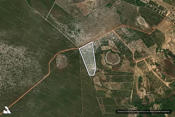 Imagem de satélite de P.A SANTO ANTONIO - LOTE  18 - LOTE 18 em Arinos - MG