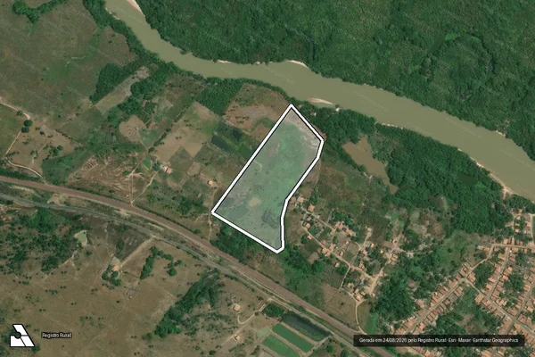 Imagem de satélite de Gleba Auzilândia - Sítio São José / Sítio São José