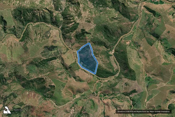 Imagem de satélite de FAZENDA PORTO VELHO - Gleba 04 em Itanhomi - MG