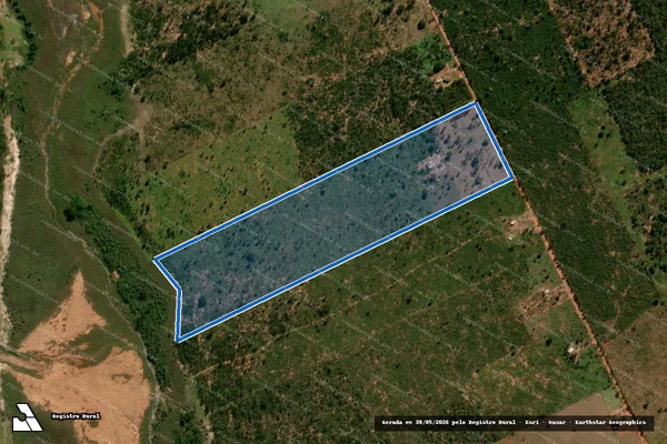 Imagem de satélite de Projeto de Assentamento Avaré - Lote 146 em Santa Rita do Pardo - MS