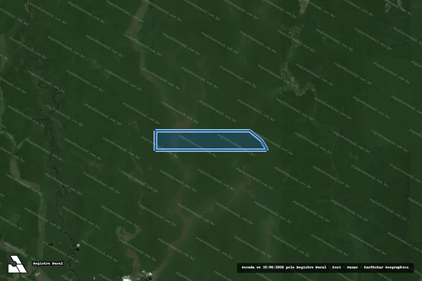 Imagem de satélite de FAZENDA PAJURÁ ? ÁREA 27 - ÁREA 27 em Manicoré - AM