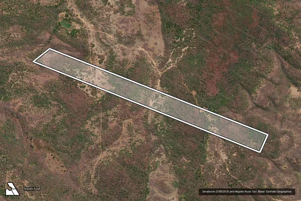 Imagem de satélite de GLEBA RIO VERDE - RIO VERDE 11 em Santa Rosa do Piauí - PI