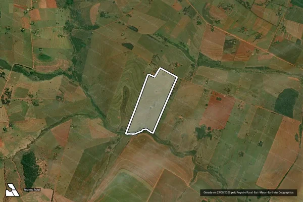 Imagem de satélite de Estância Nativa - Parte 1 em Mirante do Paranapanema - SP