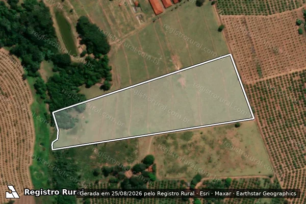 Imagem de satélite de Estância Bela Vista VI - Estância Bela Vista VI em Urupês - SP