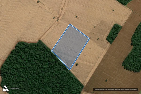 Imagem de satélite de FAZENDA CABELEIRA BEBEDOURO - Gleba 09 em Rio Verde - GO