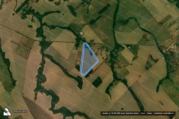 Imagem de satélite de FAZENDA COLORADO DO OESTE - Parte 1 em Tangará da Serra - MT