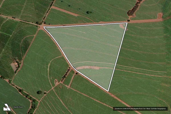 Imagem de satélite de Fazenda Santa Irene - GLEBA B em Batatais - SP