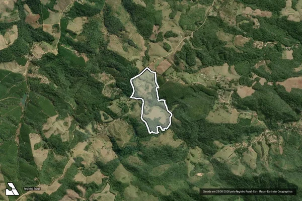 Imagem de satélite de Sítio da Ilha - Sítio da Ilha em Ribeirão Grande - SP
