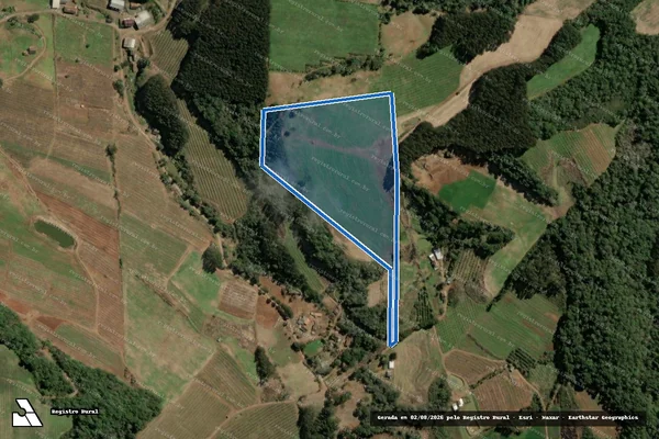 Imagem de satélite de MAT.: 8822 - Parte 1 em Pinheiro Preto - SC