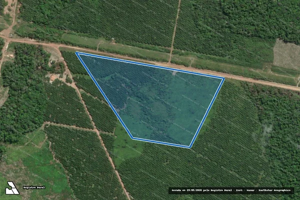 Imagem de satélite de Fazenda Águas Clara II - Parte 1 em Acará - PA