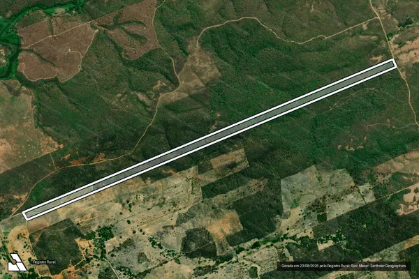 Imagem de satélite de LUGAR CRISTÓVÃO - Parcela 01 em São José do Belmonte - PE