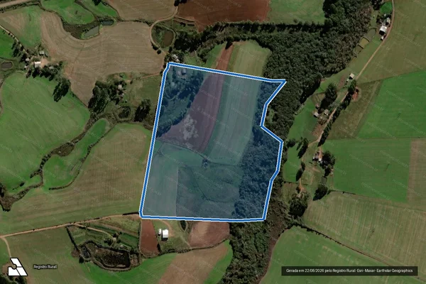 Imagem de satélite de PA Santa Rosa / Lote 19 - Lote 19 em Tupanciretã - RS