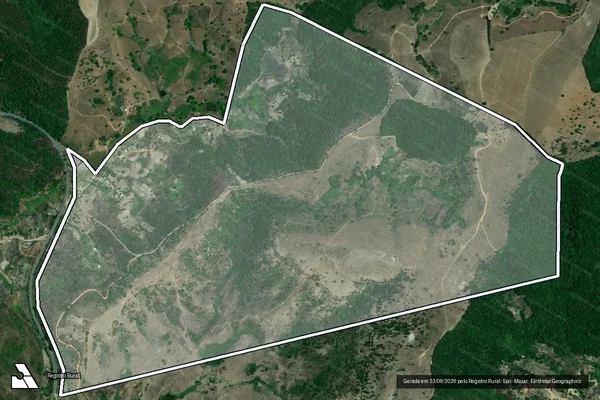 Imagem de satélite de FAZENDA PAULO GOMES E SAPUCAIA - Parte 2 em União dos Palmares - AL