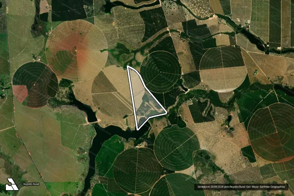 Imagem de satélite de Fazenda JAJ - Parcela 5 em Pinheiros - ES