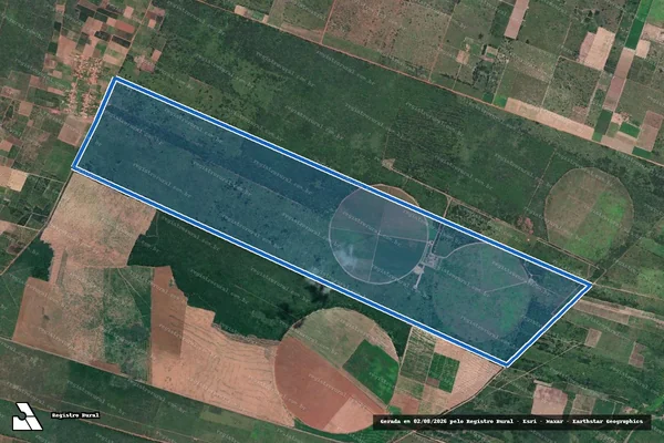 Imagem de satélite de FAZENDA BOA CICA - Parte 1 em Touros - RN