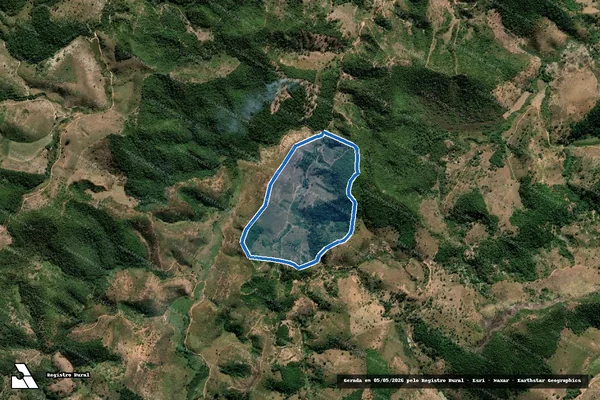 Imagem de satélite de Fazenda Capitólio - Fazenda Capitólio em Teófilo Otoni - MG