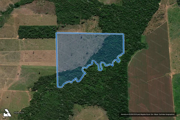 Imagem de satélite de Fazenda Rohdeio II - AREA "C" em Juruena - MT