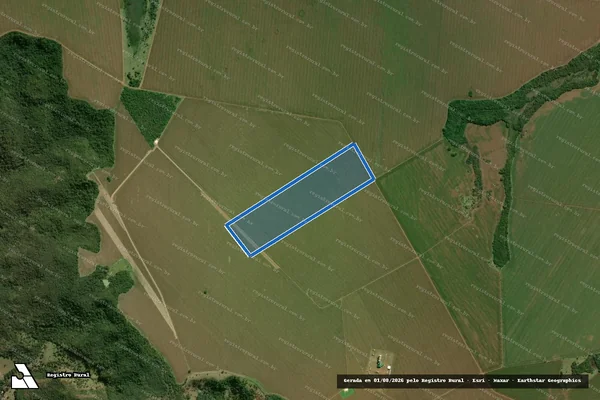 Imagem de satélite de FAZENDA FORTALEZA - FAZ.FORTALEZA em Quirinópolis - GO