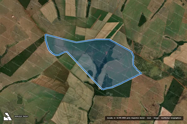 Imagem de satélite de FAZENDA MATEIRA II - Parte 2 em Caçu - GO