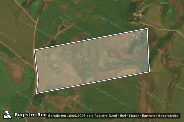 Imagem de satélite de PA ALVORADA / Lote 17 - Lote 17 em Júlio de Castilhos - RS