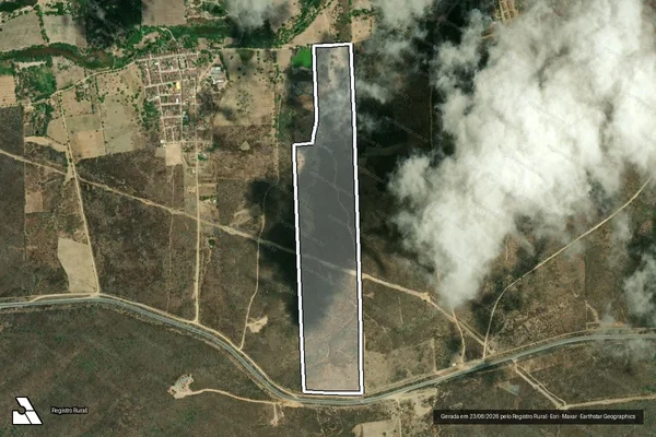 Imagem de satélite de Fazenda Jordão - Parcela 1 em Belo Jardim - PE