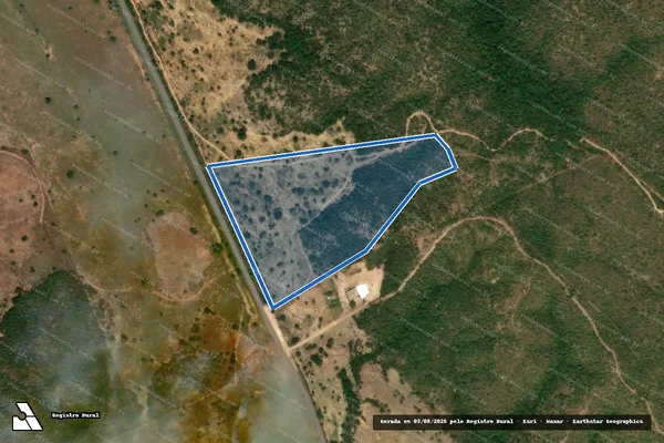 Imagem de satélite de FAZENDA ANGICO - PARCELA 03 em Campinaçu - GO