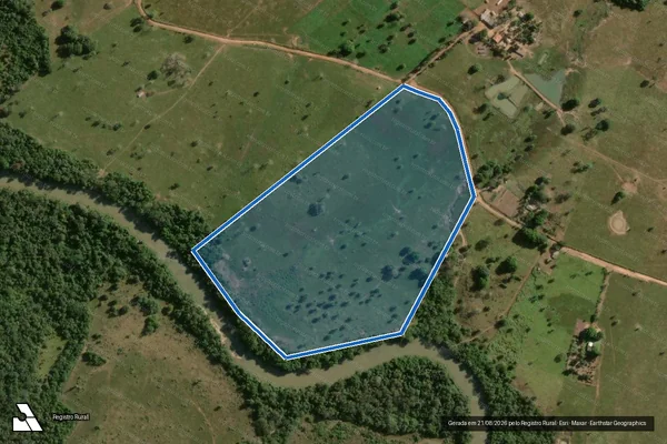 Imagem de satélite de LOTE 14, GLEBA 09-A, SETOR ROLIM DE MOURA - LOTE 14 ? PARTE 02 em Cacoal - RO
