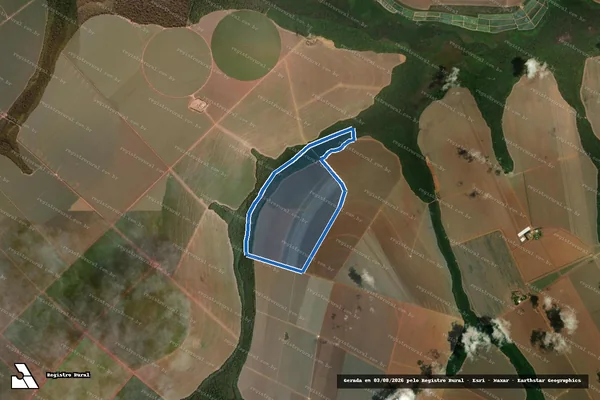 Imagem de satélite de Fazenda Lagoa - Parte 2 em Campo Verde - MT