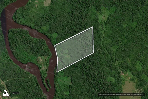 Imagem de satélite de Retiro São Benedito