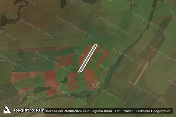 Imagem de satélite de SÍTIO PRATA - GLEBA C em Guariba - SP