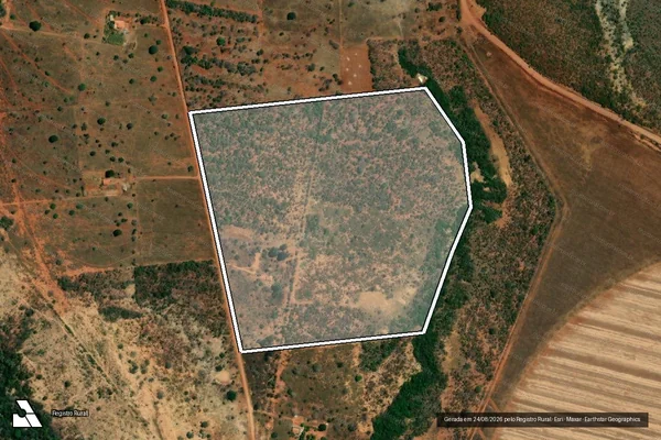 Imagem de satélite de PA ELIAS ALVES CAMBAUBA ? LOTE-27 - LOTE-27 em Uruana de Minas - MG