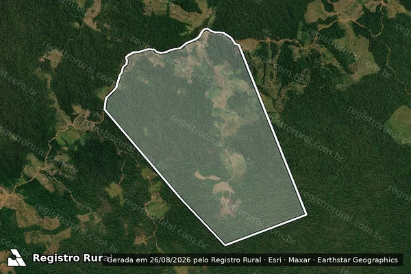Imagem de satélite de Seringal São Sebastião ? Parte C - Parte 2 em Rio Branco - AC