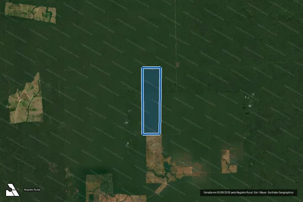 Imagem de satélite de Fazenda Madeirinha II - Parte 1 em Colniza - MT