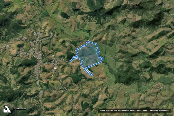 Imagem de satélite de Fazenda São Henry em Conceição de Macabu - RJ