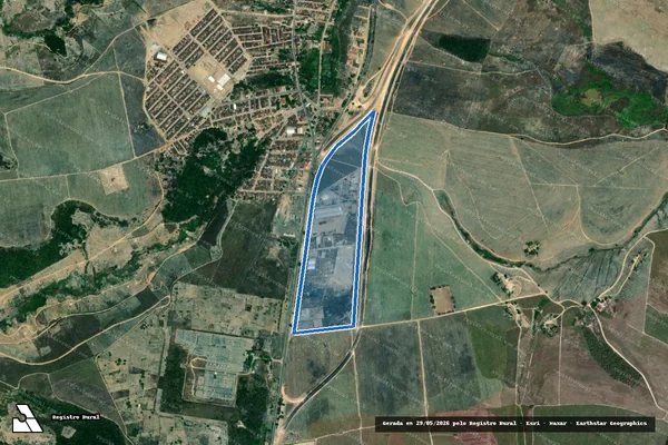 Imagem de satélite de FAZENDA SIRICORA - Parte 2 em Messias - AL