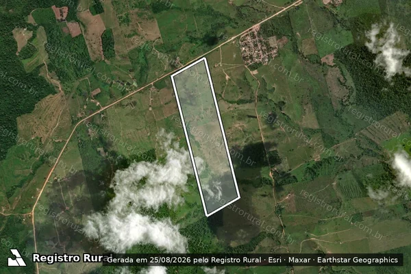 Imagem de satélite de Fazenda Pixixica I - Parte 1 em Uruará - PA
