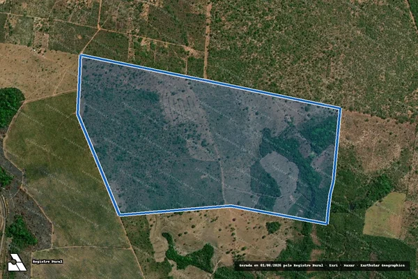 Imagem de satélite de FAZENDA MORADA DO BOSQUE II - Faz. Morada do Bosque II em Governador Edison Lobão - MA
