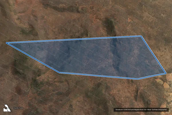 Imagem de satélite de FAZENDA CARAIBAS III - Parte 1 em Casa Nova - BA