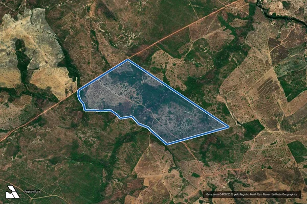 Imagem de satélite de FAZENDA TOCA DO LOBO - Gleba 01 em Colinas do Sul - GO