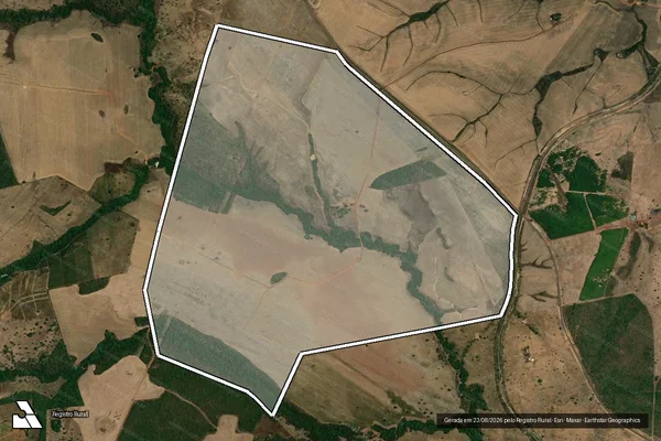 Imagem de satélite de FAZENDA SAO LUCAS - Gleba 02 em Miracema do Tocantins - TO