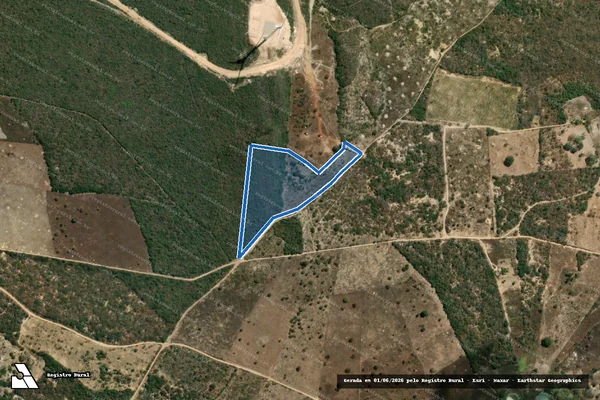Imagem de satélite de FAZENDA COLÔNIA - Parte 1 em Caetité - BA