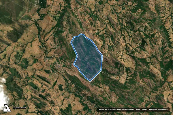 Imagem de satélite de FAZENDA NOSSA SENHORA DA PENHA - 001 em Guarinos - GO