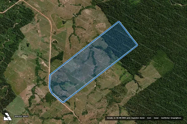 Imagem de satélite de Fazenda Nossa Senhora Aparecida - PARTE 1 em Castanheira - MT